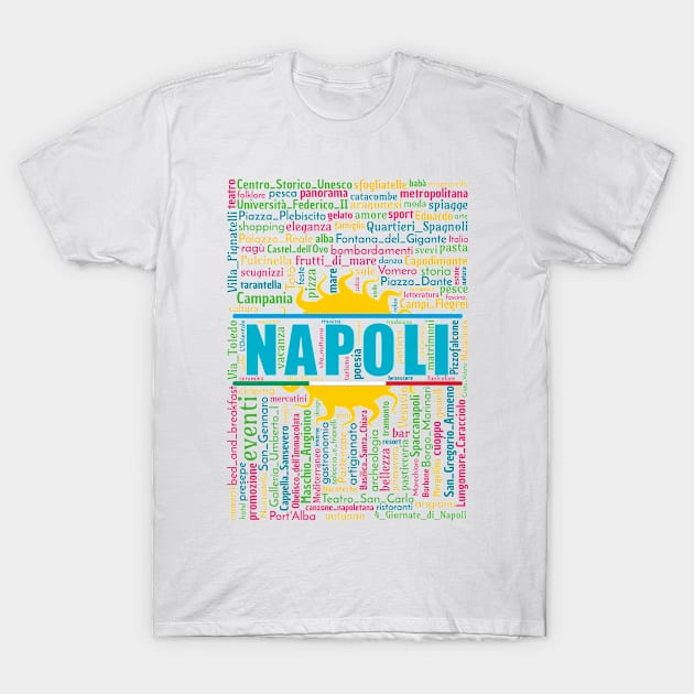 Wordart: Napoli T-Shirt by Condormax